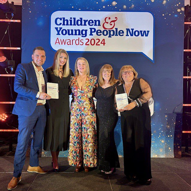 We are Children And Young People Now Award Winners 2024! 